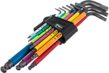WERA 950/9 SPKL Hex-Plus Multicolour BlackLaser 1 Набор Г-образных ключей, с шаром, 9 пр.