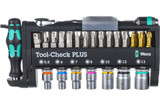 WERA Tool-Check PLUS Набор бит и головок с трещоткой и отвёрткой-битодержателем, 39 пр.